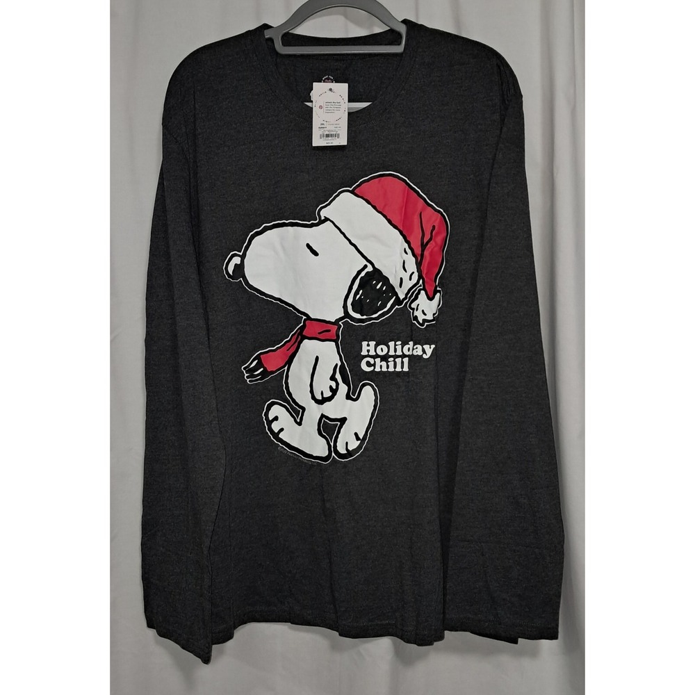 Family Fun Snoopy‎ Shirt, Women's 2XL, Dark Gray